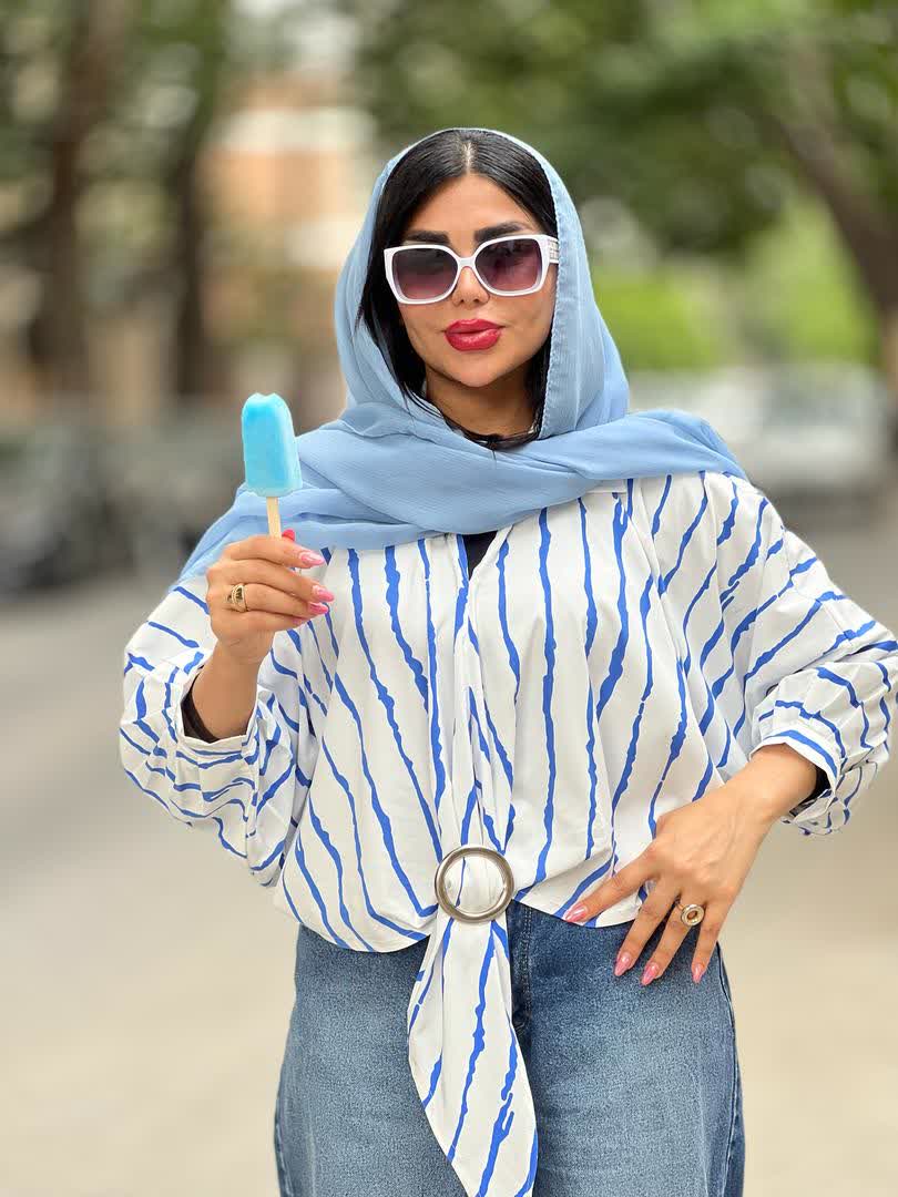 شومیز ستین 2663